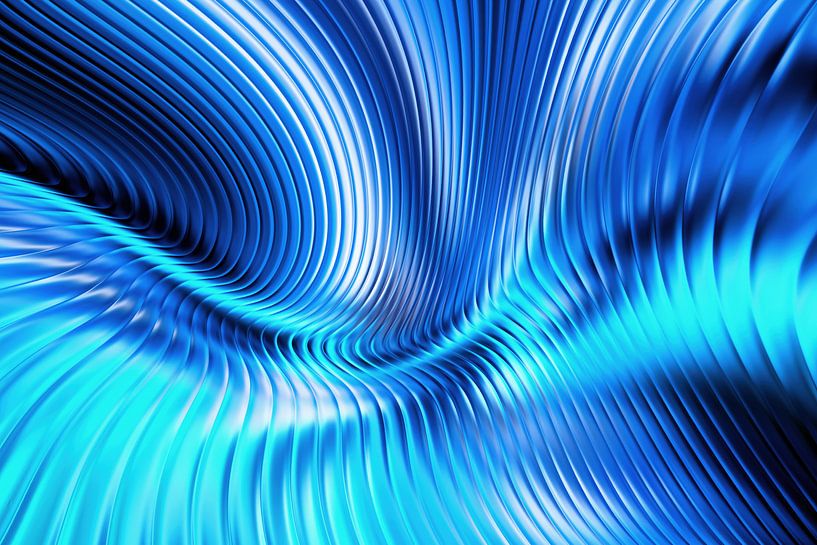 Abstracte stroom I van ARTenyo👁⃤-