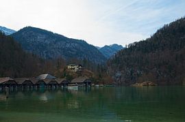 View of Lake Königsee in Bavaria by Alexander Ließ