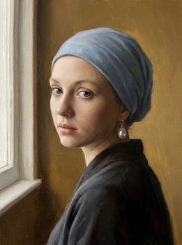 Woman With Pearl Earring — Reimagined