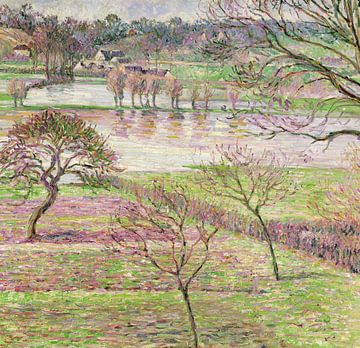 Camille Pissarro,De overstroming bij Eragny