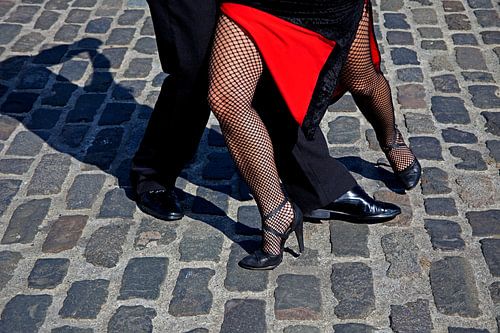 Tango dancers from Argentina.