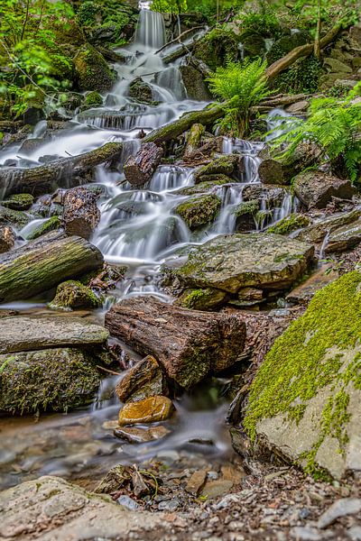 Wasserfall bei Laubach von Arjan Warmerdam