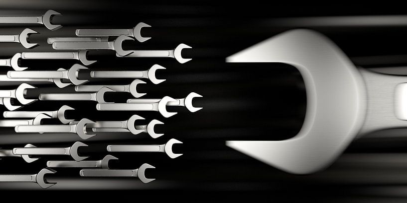 Wrenches IV by Jörg Hausmann