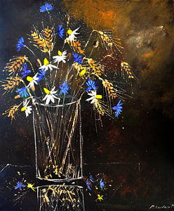 Blumen auf dem Feld