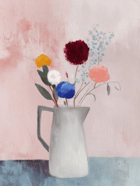 Flowers in a jug by Studio Allee