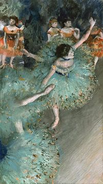 Edgar Degas. Danseuse basculant (Danseuse verte)
