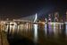 Rotterdamer Skyline Erasmusbrücke von Maikel Saalmink