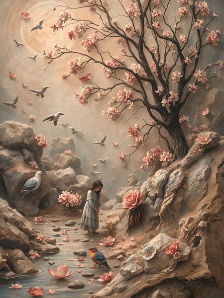 A surreal landscape by Jolique Arte