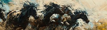 Painting Horsepower by Kunst Kriebels