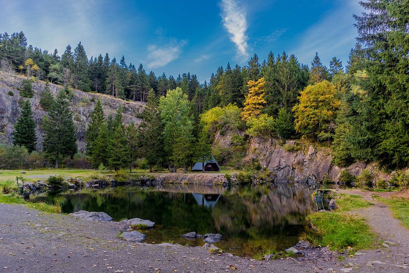 Idylle d'automne sur le Rennsteig par Oliver Hlavaty