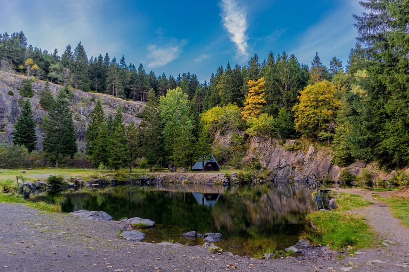 Autumn idyll at the Rennsteig by Oliver Hlavaty