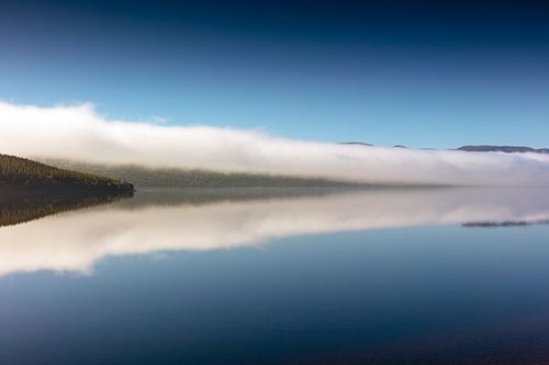 Mist over Loch Ness