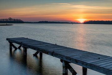 Zonsondergang van Elly Damen