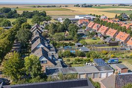 Sexbierum et ses environs depuis la tour de l'église Sixtus