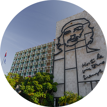Che Guevara, Plaza de la Revolucion, Havana van Henk Meijer Photography