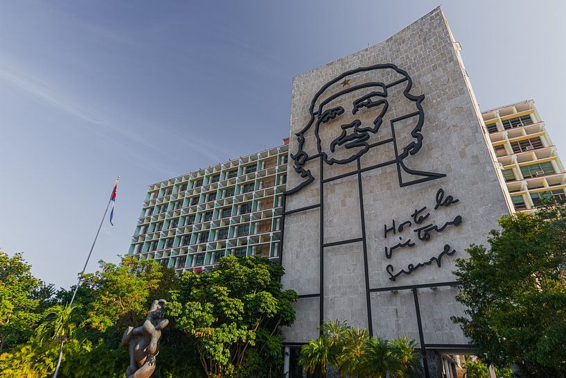 Che Guevara, Plaza de la Revolucion, Havana van Henk Meijer Photography