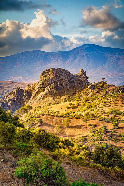 Beeindruckende Landschaft, Rif-Gebirge, Marokko von Rietje Bulthuis