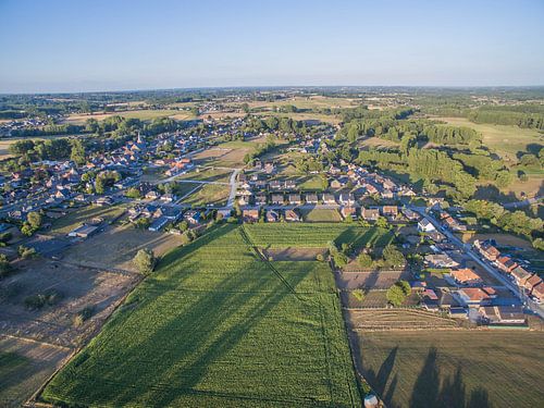 Landschap vanuit de lucht