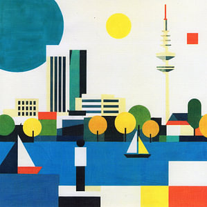 Fernsehturm in Hamburg