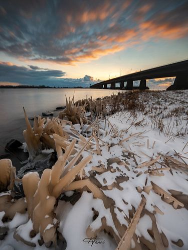 pont de chaudière en hiver