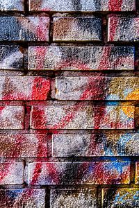 Bunte Mauer