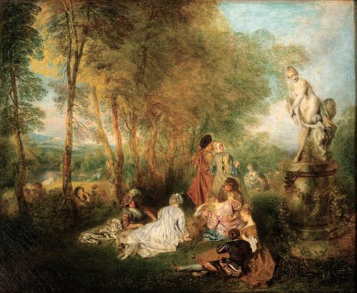 Antoine Watteau - The Feast of Love