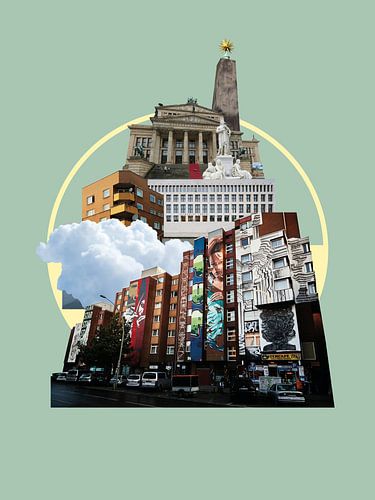 Berlijnse collage - Prunk & Shabbaz