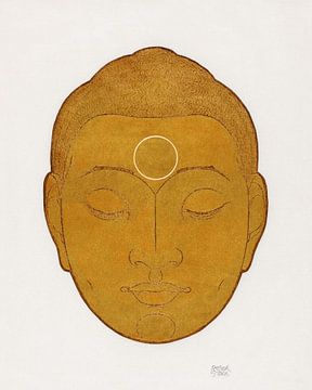 Buddha (1943) van Gisela - Art for you