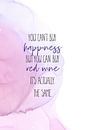 YOU CAN’T BUY HAPPINESS – BUT RED WINE | floating colors van Melanie Viola thumbnail