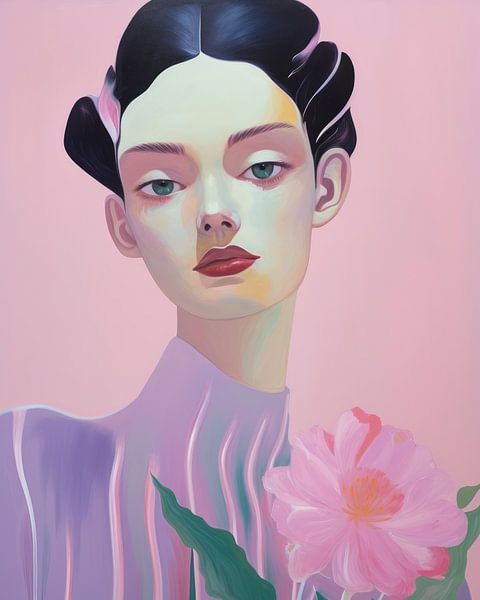 Pretty in pink and purple by Carla Van Iersel