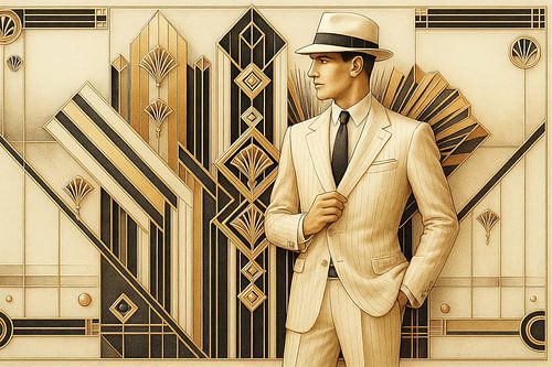 Gatsbys Art Deco Grandeur