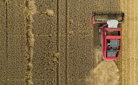 Combine van boven von Ferry Krauweel Miniaturansicht