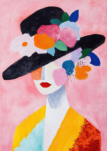 Femme au chapeau noir sur Zen et Plus