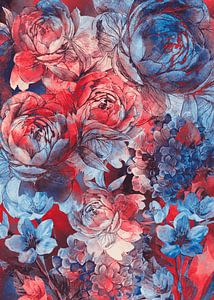 Bloemen natuur kunst #bloemen van JBJart Justyna Jaszke