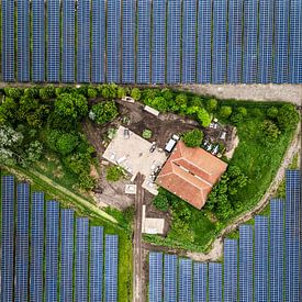 Een Zee van Zonnepanelen van Freek van den Bergh