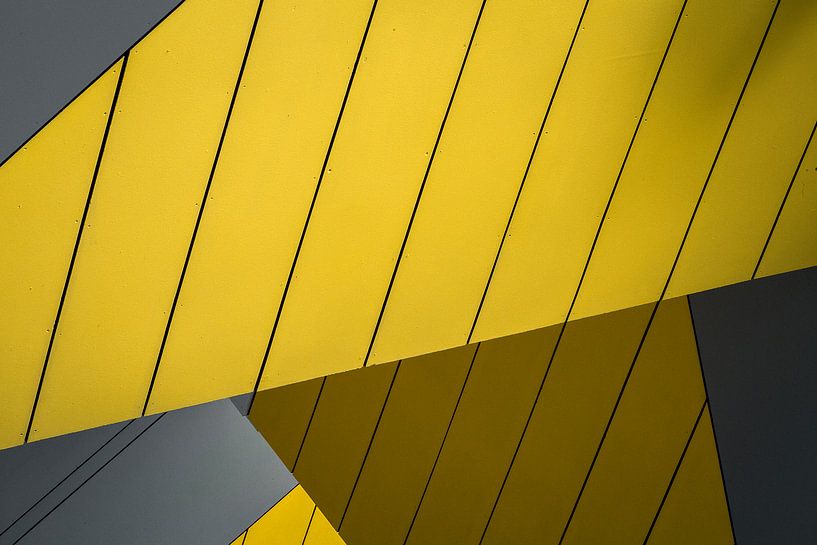 Abstraktes Detail der Cube Houses, Rotterdam von Martijn Smeets