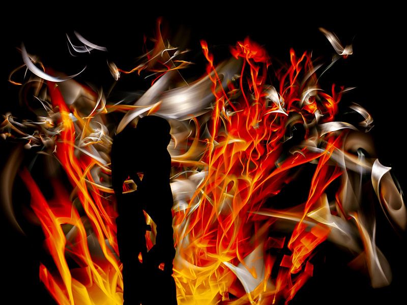 Flammenmeer von Rolf Sörensen