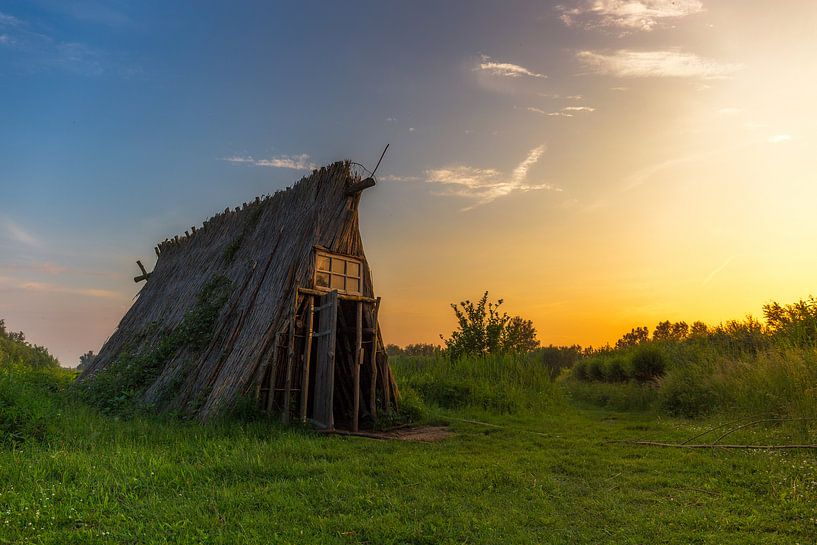Hutje op de hei/Cabin in the middle of nowhere by Alex Riemslag