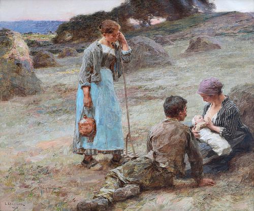 The Baby’s Hour, Léon Augustin Lhermitte