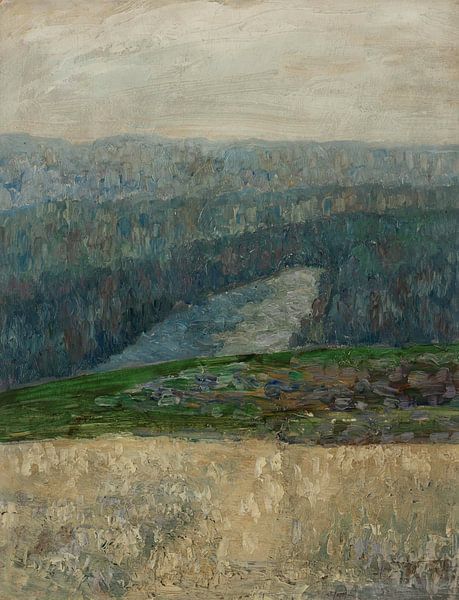 Konrad Mägi - Landscape (between 1908 and 1910) by Peter Balan