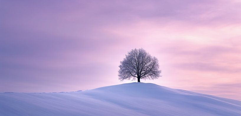 Abendruhe im Winterwald von fernlichtsicht