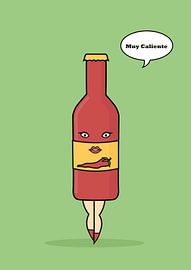 Hotsauce von Lazyfox Illustrations