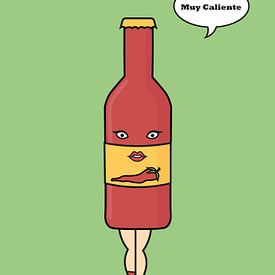 Hotsauce van Lazyfox Illustrations