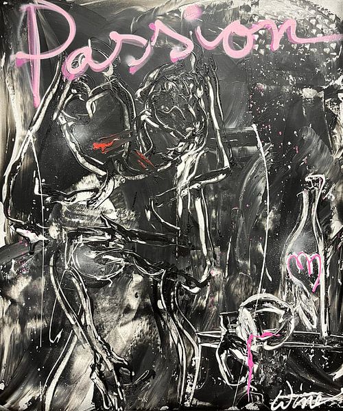 Passion - by Geoffrey Wijn (Wine) by Geoffrey Wijn - WINE ART GALLERY