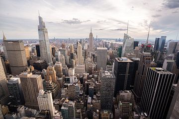 Manhattan in New York City van Thea.Photo