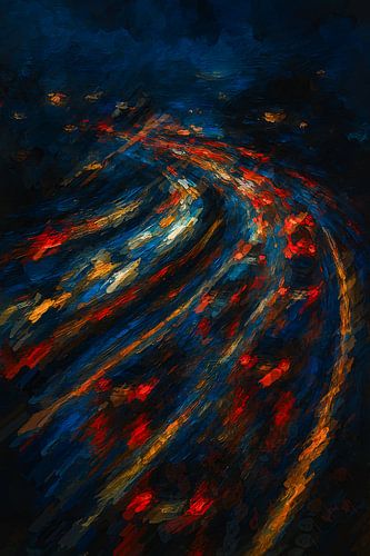 'Movement of colors'