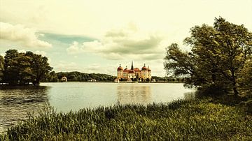 Schloss Moritzburg in Sachsen von Max Steinwald
