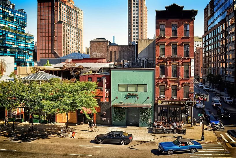 New York Chelsea Cityscape I von Marlika Art