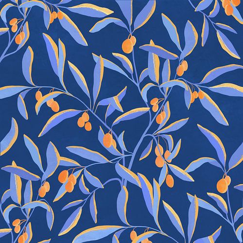 Olive Grove Abstract