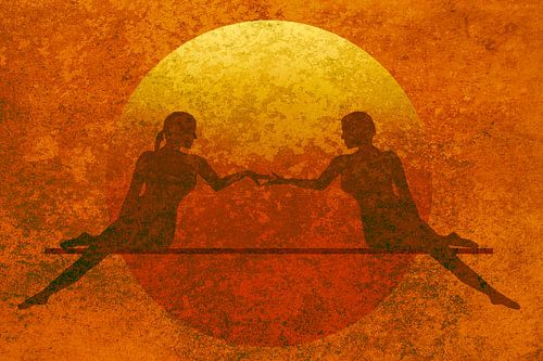 You and I, together, juntos, zusammen